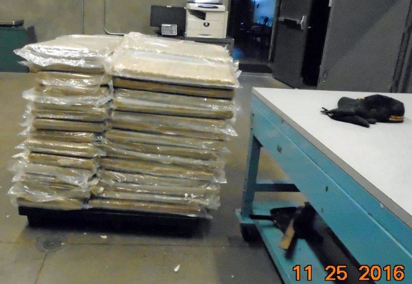 Marijuana seizure